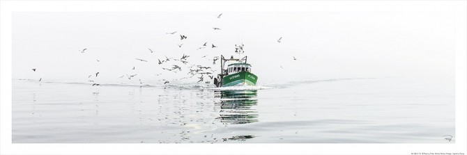 Photo Pêche côtière en baie de Quiberon par Philip Plisson