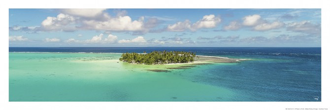 Photo Paradis turquoise, Polynésie francaise par Philip Plisson