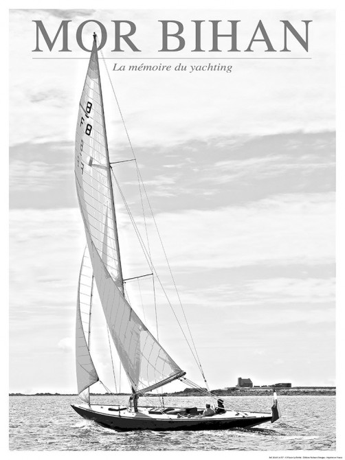 Photo Affiche, classique yacht en Morbihan par Philip Plisson