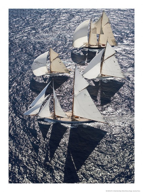 Photo Flotte de classiques yachts par Gilles Martin-Raget
