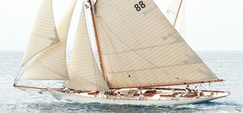 Photo Moonbeam III, yacht of tradition par Philip Plisson