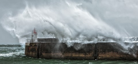 Photo Storm in Brittany, Port-Maria, Quiberon par Philip Plisson
