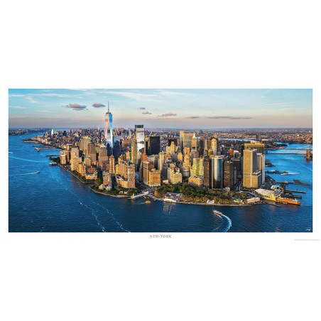Manhattan vue du ciel, New York, USA