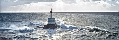 Photo Le phare de la Teignouse, Baie de Quiberon, Bretagne par Philip Plisson