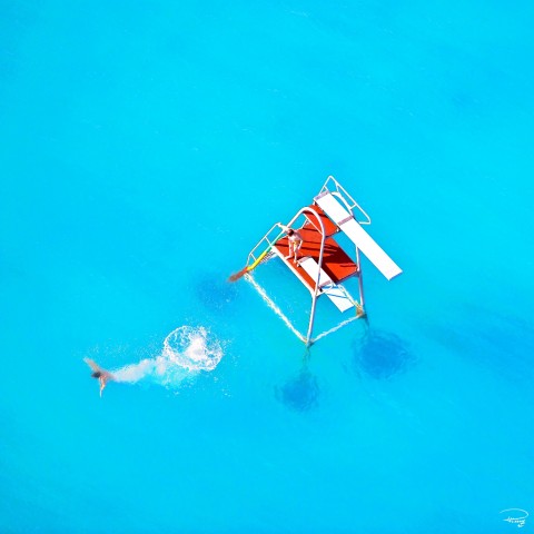 Photo Diving board par Philip Plisson