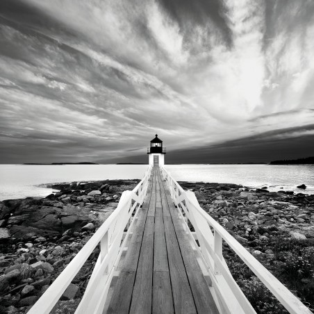 Le phare de Marshall Point dans le Maine, USA