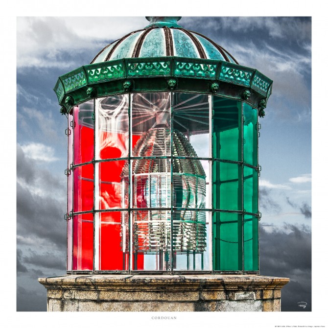 Photo La lanterne du phare de Cordouan, estuaire de la Gironde par Philip Plisson
