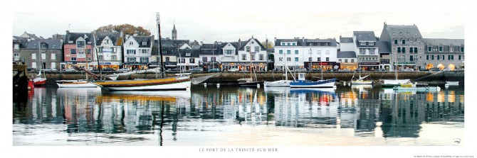 Photo Les quais de la Trinité-sur-Mer, Morbihan par Philip Plisson