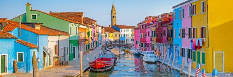 Photo Venise, l'île de Burano par Philip Plisson