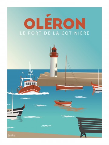 Photo Oléron, the Cotinière little port par Pauline Launay