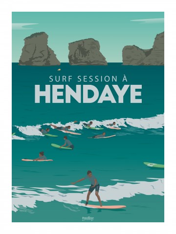 Photo Surf session in Hendaye par Pauline Launay