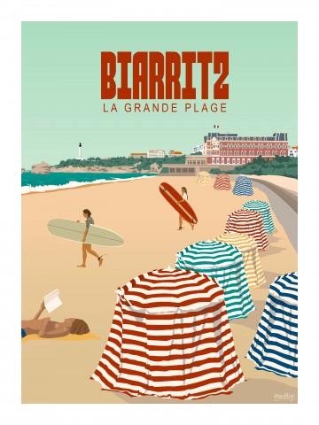 Photo Biarritz, the great beach par Pauline Launay