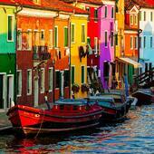 L'île de Burano, dans la lagune de Venise by @plisson56 📸
•
Les maisons de pêcheurs aux couleurs vives de l'île de Burano à Venise sont repeintes régulièrement par leurs propriétaires. On raconte que les marins les avaient peintes ainsi pour pouvoir rejoindre lorsque le brouillard envahissait la lagune 🇮🇹❣️🎨
•
•
#pecheurdimages #burano #liledeburano #venise #italie #lagunedevenise #colorful #photo #photography #voyage #travelphotography #deco #decorationinterieur #philipplisson
